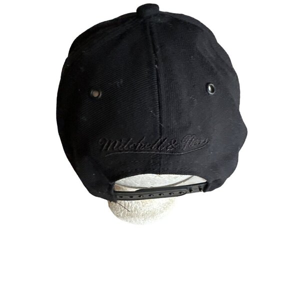 Mitchell & Ness Brooklyn Nets Snapback Hat Black - Picture 4 of 8